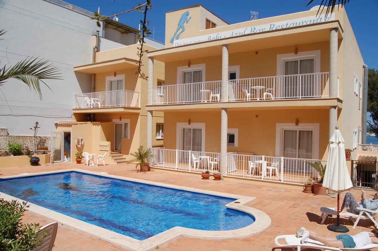 Hostal Bahia Azul Portocolom  Buitenkant foto
